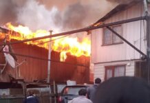 Cuatro casas resultaron dañadas tras incendio en Rahue Alto