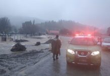 Senapred declara alerta roja para las regiones de Maule y Ñuble por extensión de lluvias