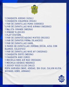 Roban especies a jugadores de Provincial Ranco mientras disputaban amistoso con Osorno