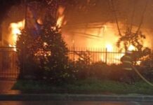 Tragedia en Lago Ranco: Dos mujeres fallecen calcinadas tras incendio en su vivienda