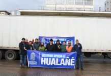 Osorno envió camión con 18 mil kilos de ayuda solidaria a familias afectadas por intensas lluvias en Hualañé