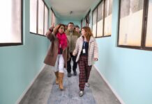 Autoridades de salud visitan trabajos en recinto de calle Seminario en Puerto Montt