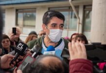 Tras dos semanas internado el Diputado Héctor Barría salió con alta hospitalaria del Hospital Base de Osorno