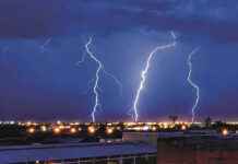 Actualizan Alerta Temprana Preventiva para Los Lagos: pronóstico de lluvias y tormenta eléctrica