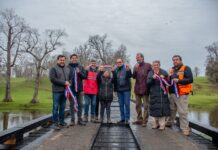 Vecinos de la localidad de San Francisco valoran mejoras en el puente que conecta el camino principal de su sector