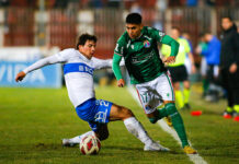 La UC sufre dura derrota ante Audax, la era Núñez sigue sin triunfos y queda fuera de zona de copas