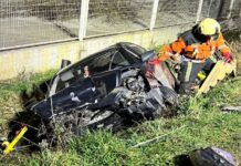 Dos personas lesionadas fue el saldo de un choque en ruta a Alerce