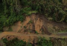 Confirman cierre permanente de ruta hacia termas de Chihuío en Futrono ante riesgo de deslizamiento de tierra