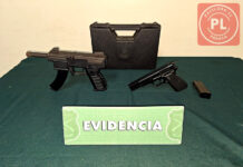 Detuvieron a hombre por tenencia ilegal de armas en Osorno: entre las especies hallaron subametralladora calibre 22