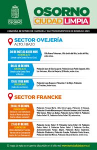 Municipalidad de Osorno anunció inicio del plan de retiro de escombros "Patio Limpio" desde este mes