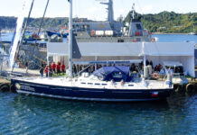 Lanzan el primer velero universitario de investigación del país en Puerto Montt