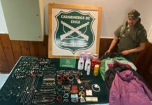 Cuatro detenidos dejó robo en un fundo en sector Colonia Ponce de Purranque