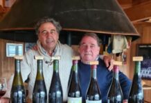 Desde Francia la pasión del vino a las riberas del Rio bueno en Trumao