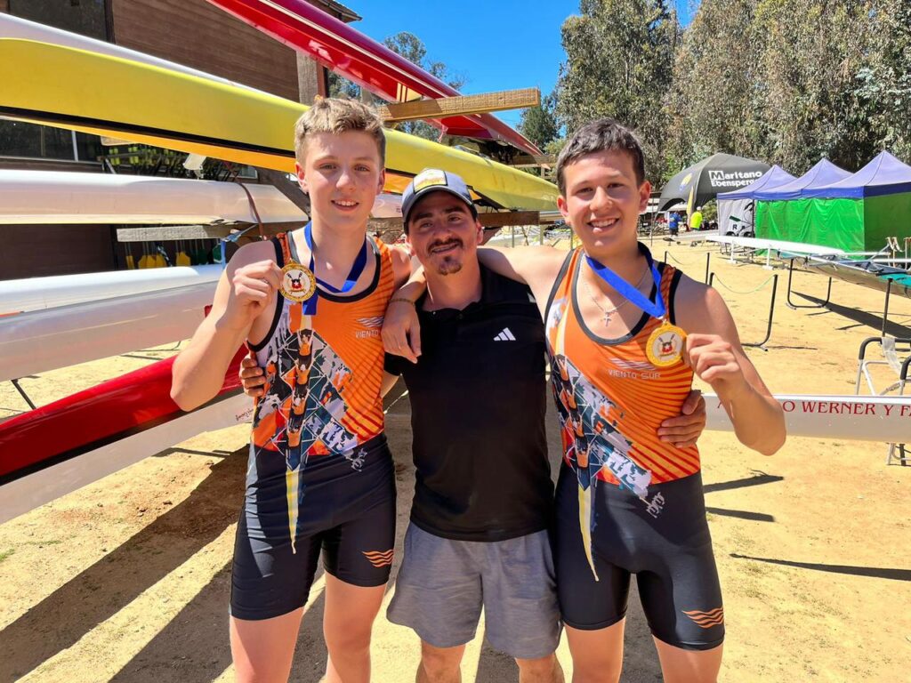 Estrella Blanca conquista vicecampeonato nacional de remo y dupla de Llanquihue obtiene oro en series bajas