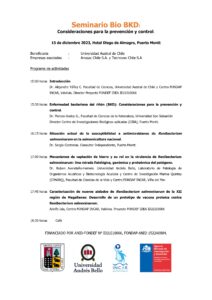 CIBA entrega datos sobre el rol de la bacteria del riñón en la mortalidad de salmónidos