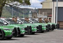 Carabineros de la región de Los Lagos cuenta con treinta nuevos vehículos