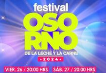 Este lunes 15 de enero inicia la venta de las 24 mil entradas para el Festival Osorno 2024