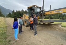 Múltiples obras viales se ejecutan en la comuna de Puerto Octay: incluyen sectores de Las Gaviotas y Las Cascadas