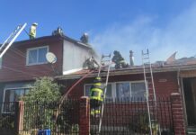 Dos viviendas resultan con daños en incendio ocurrido en Ovejería Bajo durante este jueves 29 de febrero