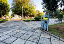 Inició remodelación de Plaza de la Concordia en la capital de la provincia del Ranco