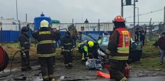 Un herido deja violenta colisión vehicular en la comuna de Calbuco