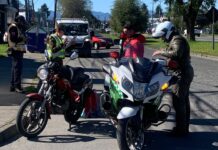 Retiran de circulación 19 motos sin documentación en operativo en Puerto Montt