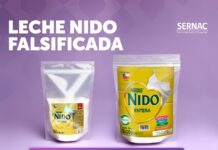 Nestlé Chile emitió un comunicado confirmando la falsificación del producto Nestlé Nido marca registrada