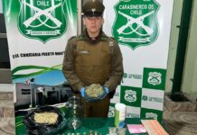 Cuatro detenidos deja control vehicular de carabineros en Puerto Montt