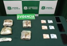 OS7 de Carabineros detuvo a dos venezolanos en Purranque por tráfico de drogas