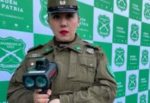 Entregan detector de velocidad para el retén de Cancura: buscan disminuir la ocurrencia de accidentes de tránsito