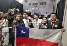 Academia de la región de Los Lagos consigue medallas de oro y plata en torneo internacional de Taekwondo