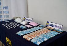 Cuatro detenidos y millonario decomiso de drogas y especies en Panguipulli