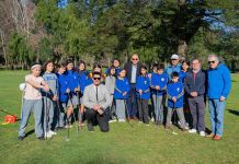 Seis establecimientos municipales de Osorno participan de un Taller Extraescolar de Golf