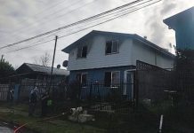 Cuatro adultos mayores resultaron damnificados tras incendio de su vivienda en Rahue Alto
