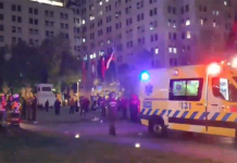 Hombre se prende fuego frente al Palacio de La Moneda: Fue trasladado a la Posta Central