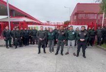 Gendarmes de Alto Bonito se suman a la paralización nacional a raíz de escaso presupuesto para el 2025