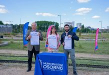 Municipio de Osorno recepciona Parque Hott y comienzan trabajos de mantención en áreas verdes