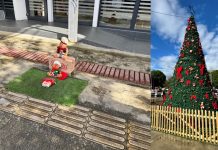 Vendían a $10 mil adornos sustraídos del árbol navideño instalado hace pocas horas en la plaza de Puerto Montt
