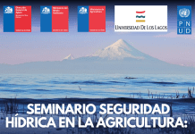 Seminario de seguridad hídrica en la agricultura “Adaptación al Cambio climático”