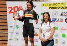 Ciclista nacional y competidor argentino triunfaron en 20ª Vuelta Ciclista Internacional de la Leche
