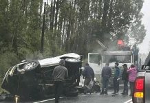 Dos fallecidos en nuevo accidente vehicular en la «cuesta cero» de la ruta entre Paillaco y Valdivia