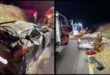 La Unión: Accidente en cuesta Copio dejó dos heridos tras volcamiento de vehículo