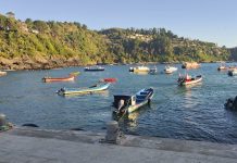 Informan cierre de puertos en Bahía Mansa por malas condiciones climáticas