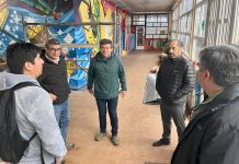 Verifican obras en escuelas Paul Harris y Emilio Surber de Osorno previo al inicio de clases