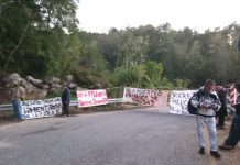 Más de 12 organizaciones sociales se toman ruta en Futrono: acusan abandono por parte de las autoridades