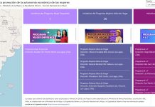 Lanzan plataforma GPS para ubicar servicios públicos que impulsan desarrollo económico de las mujeres