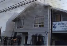 Incendio afectó Base SAMU en Ancud: Trasladan operaciones al hospital local
