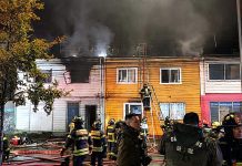 Incendio afectó vivienda y hogar psiquiátrico en Osorno