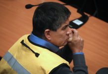 Manuel Monsalve se presenta a la revisión de sus cautelares