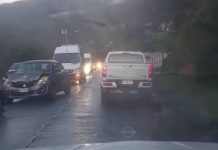 Triple colisión deja 7 heridos en la Ruta Chinquihue en Puerto Montt